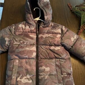 Swiss Tech Camo Boys Jacket/ Puffer